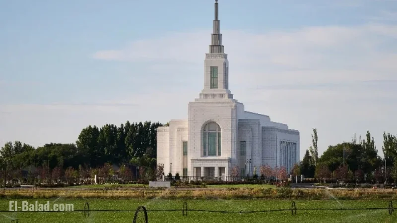 Burley Idaho Temple Tours Commence