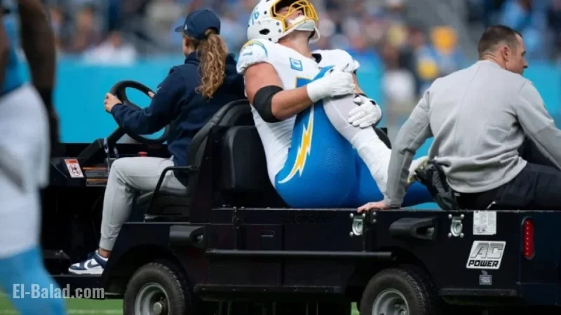 Chargers’ Joe Alt Faces Season-Ending Surgery