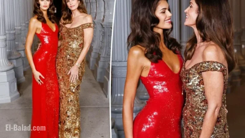 Cindy Crawford, Kaia Gerber Shine in Gucci at 2025 LACMA Gala
