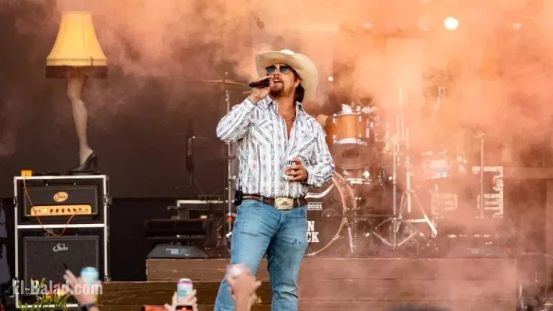 Country Singer Gavin Adcock Falls Off Stage During Performance