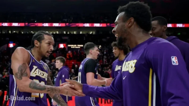 Deandre Ayton Leads Lakers to Victory Over Portland Without Big Three