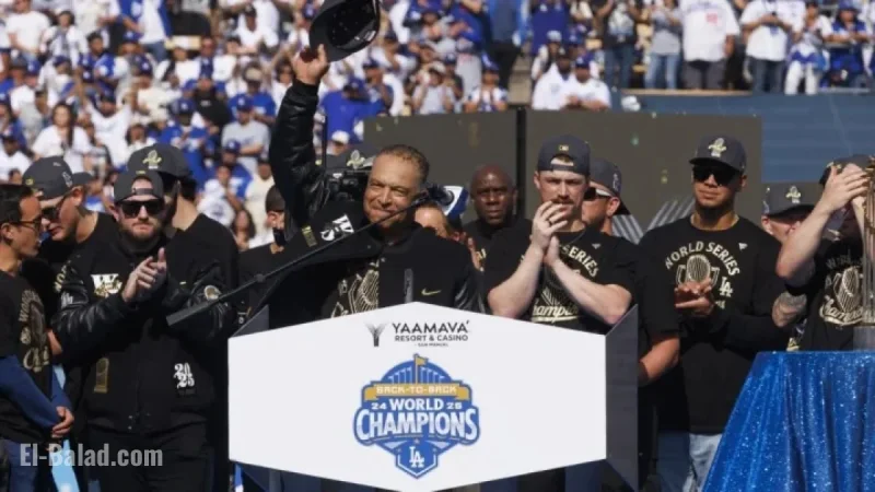 Dodgers Celebrate Consecutive World Series Wins with Stadium Rally