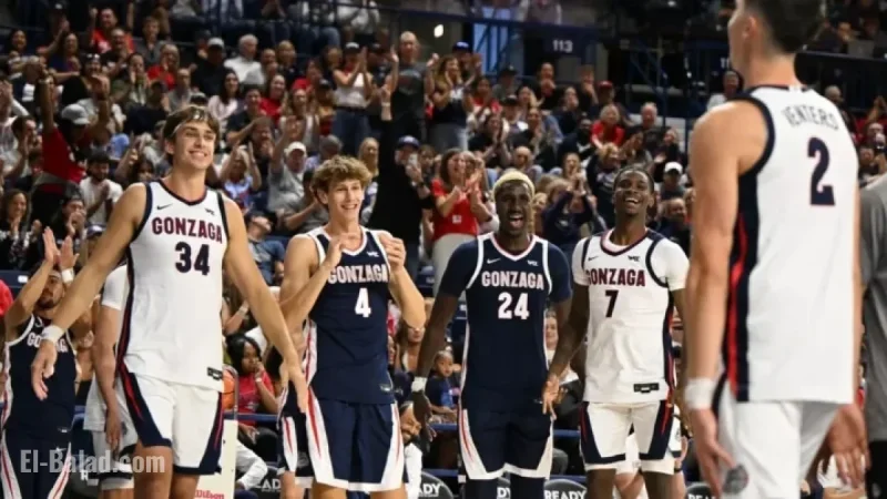 Gonzaga Trio Set for Anticipated Monday Debuts Against Texas Southern