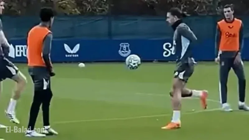 Jack Grealish’s Private Actions Spark Controversy at Everton Training