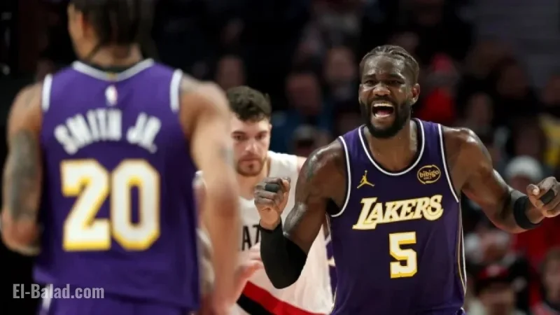 Lakers Triumph as Nick Smith Jr. Shines Against Blazers