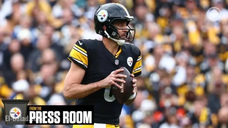 Steelers Clash with Colts: Press Room Insights
