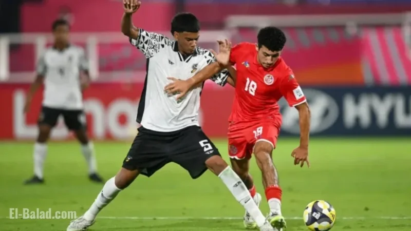 Tunisia Defeats Fiji 6-0 in FIFA U-17 World Cup Debut