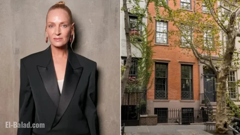 Uma Thurman’s Manhattan Townhouse Listed for $11.5M