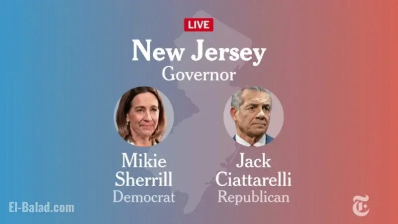 2025 New Jersey Governor Race: Ciattarelli vs. Sherrill Results