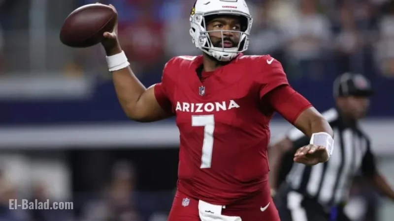 Arizona Cardinals Choose Jacoby Brissett Over Kyler Murray for Seahawks Match