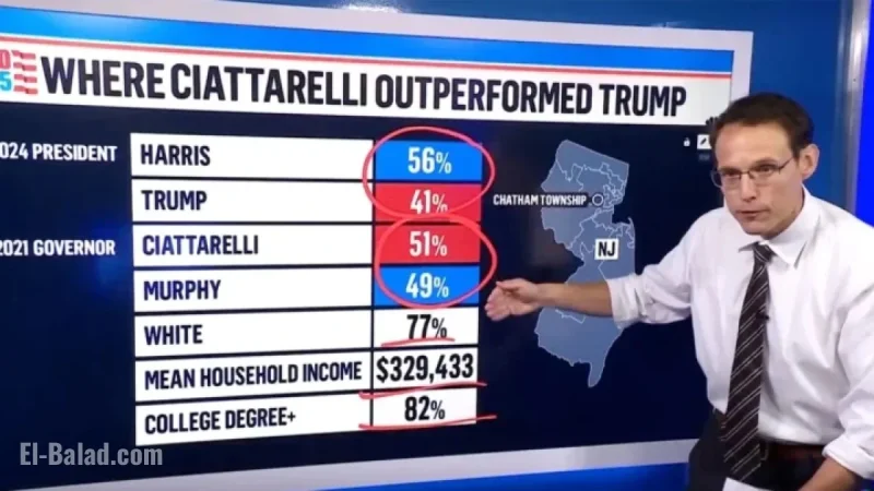 Election 2025: Steve Kornacki Analyzes NJ and VA Voting Trends Post-Trump Victory