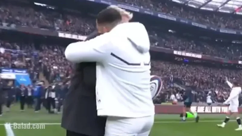 England Star Hugging Lewis Moody Ignites Crowd in Stunning Moment