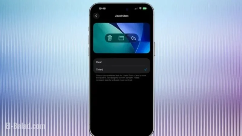 iOS 26.1 Releases with Liquid Glass Customization Feature