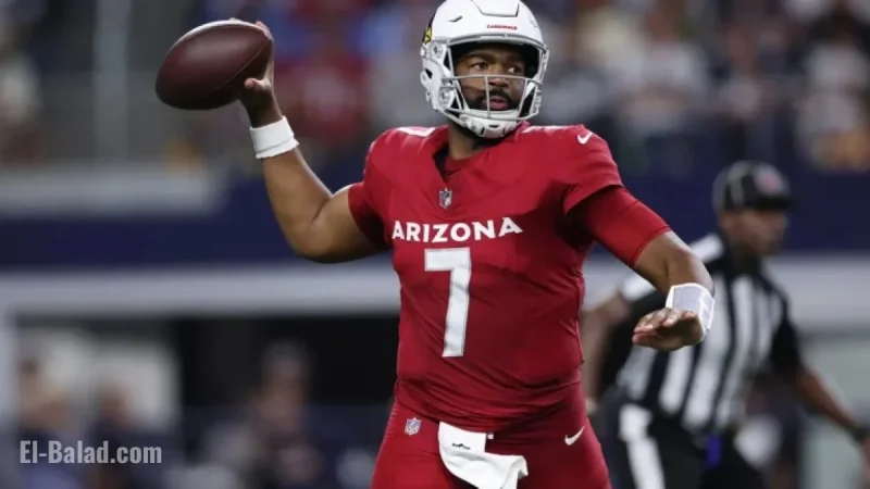 Jacoby Brissett to Start for Cardinals Against Seahawks Sunday