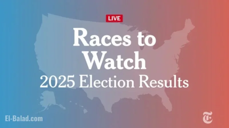Key 2025 Election Races: New York, Virginia, New Jersey, California