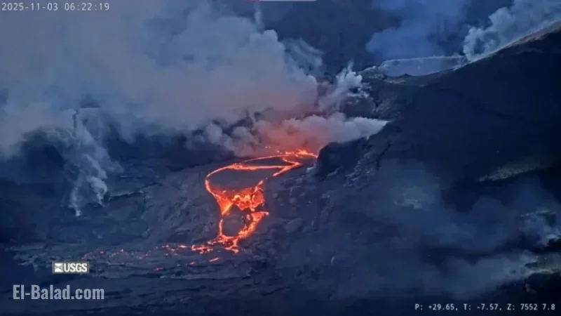 Kīlauea’s Lava Overflows Trigger Eruptive Episode 36