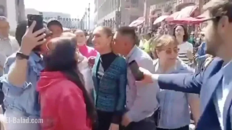 Man Arrested for Harassing President Sheinbaum During Mexico City Walk