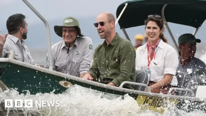 Prince William Condemns Amazon Deforestation Crimes During Brazil Visit
