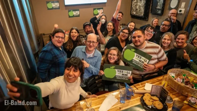 Propositions MM and LL Supporters Celebrate Victory