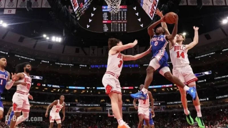 Sixers Begin Back-to-Back Series Against Bulls in Chicago
