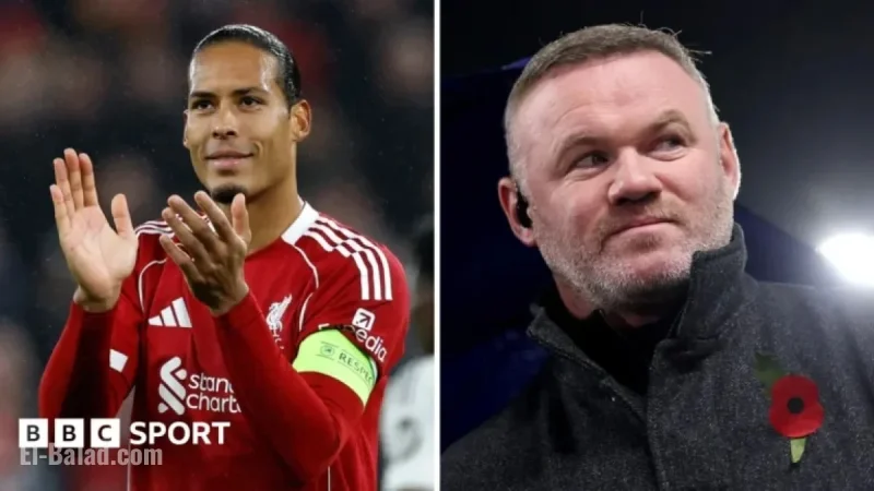 Van Dijk and Rooney Clash Awkwardly On-Air