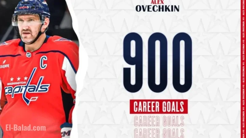 Alex Ovechkin Makes NHL History with 900th Goal