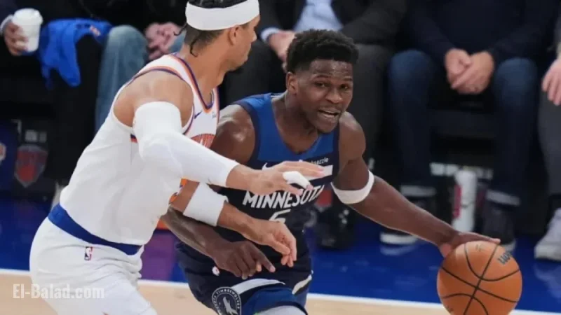 Anthony Edwards Returns, But Knicks Rout Wolves 137-114