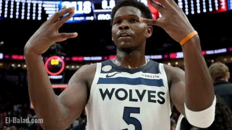 Anthony Edwards Set to Start Against Knicks After Hamstring Recovery