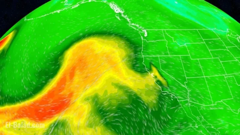 Atmospheric River Strikes Pacific Northwest