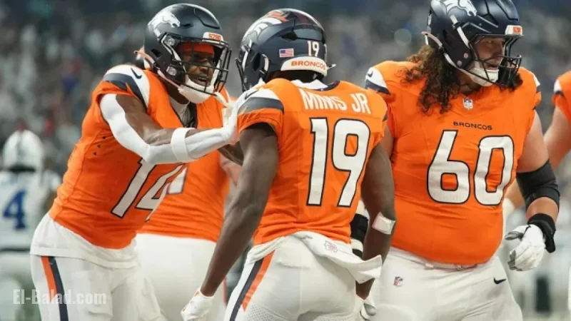 Broncos Exclude Wide Receiver Marvin Mims from Week 10 Raiders Clash