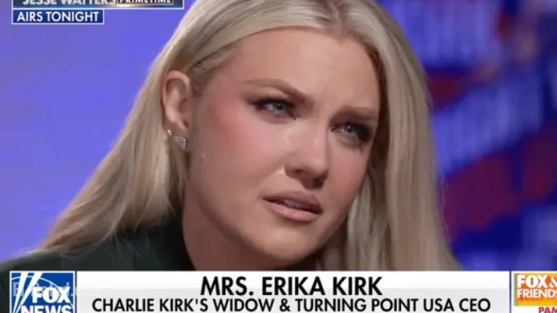 Erika Kirk Speaks Out in First TV Interview Post-Husband’s Assassination