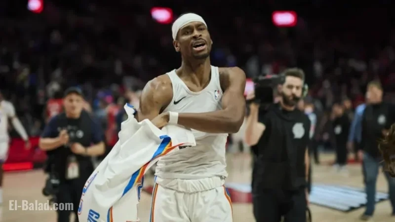 OKC Thunder Adjust Starting Lineup Against Portland Trail Blazers