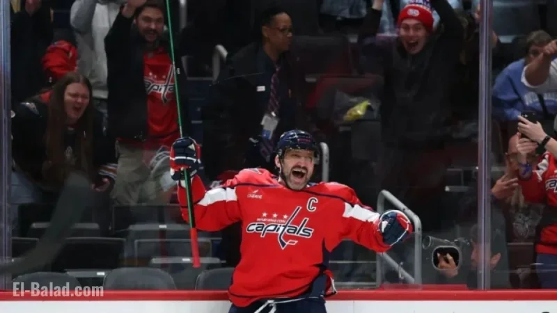 Ovechkin Joins NHL’s Prestigious 900-Goal Club