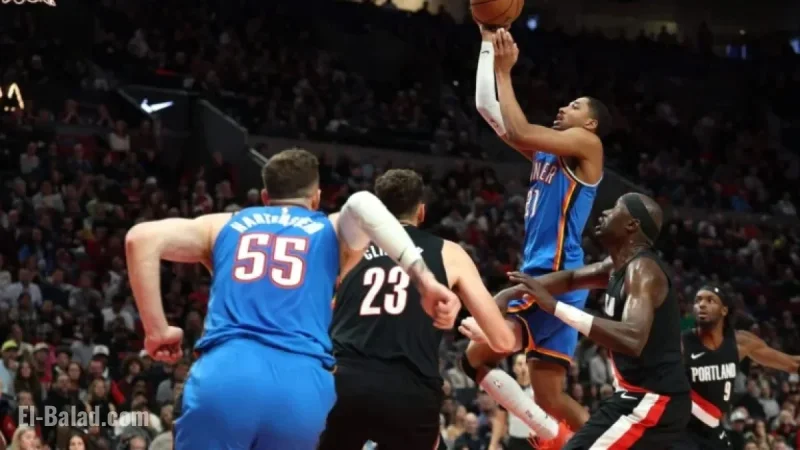 Trail Blazers Defeat Thunder, Ending NBA’s Last Undefeated Streak