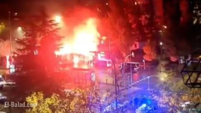 400 Ultras Clash Before Rayo Vallecano-Lech Poznan Conference League Match