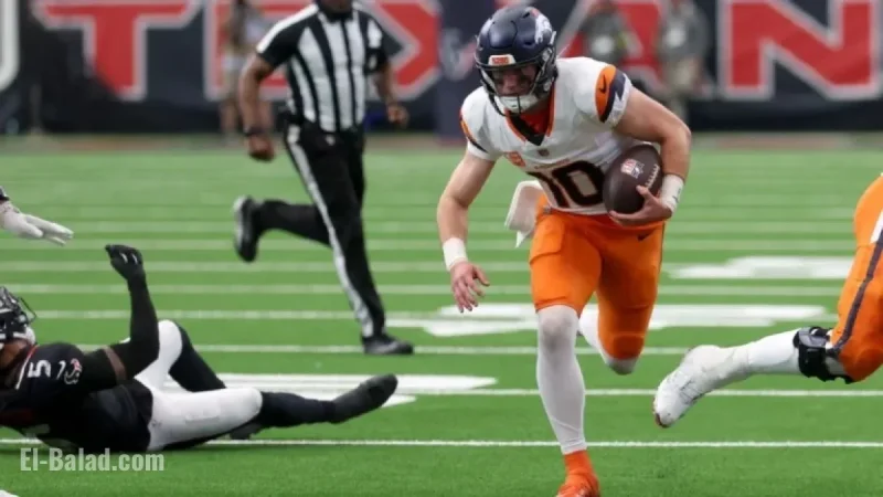 Broncos Control Raiders; Bo Nix Set to Surpass Rushing Prop