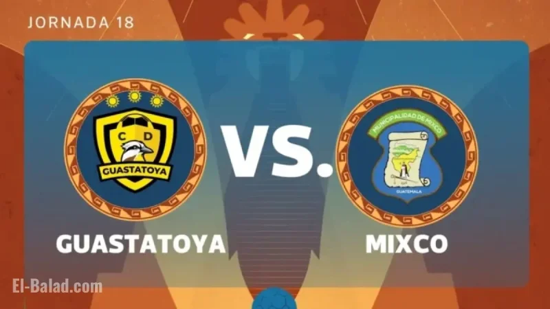 Guastatoya Faces Mixco in 2025 Apertura Round 18 Match Live