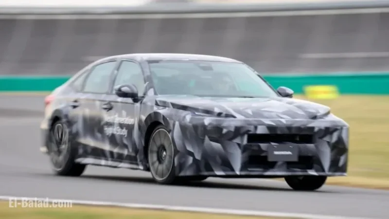 Honda Tests New Electrified Civic: First Look Revealed