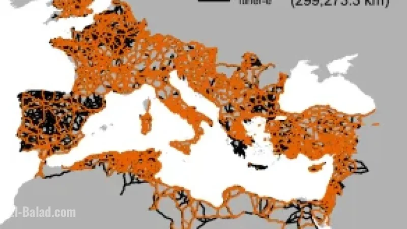 Itiner-e: Detailed Roman Empire Roads Dataset Released