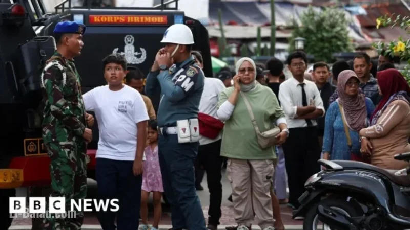 Jakarta Mosque Blast Injures 54 at High School