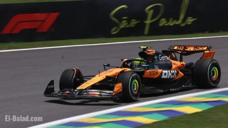 Norris Secures Pole in Brazilian GP Sprint Qualifying