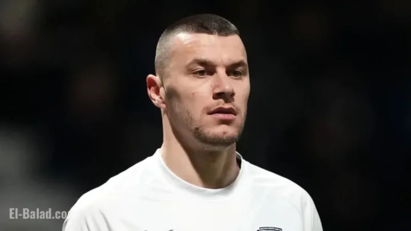 Preston Striker Milutin Osmajic Receives Nine-Match Ban for Racial Abuse