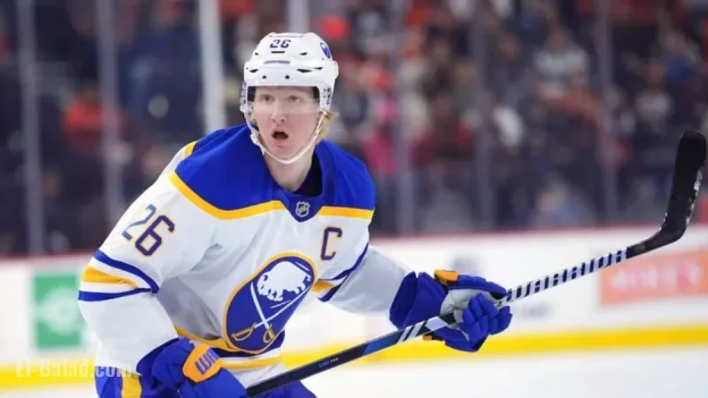 Sabres Captain Dahlin Temporarily Steps Away from Team