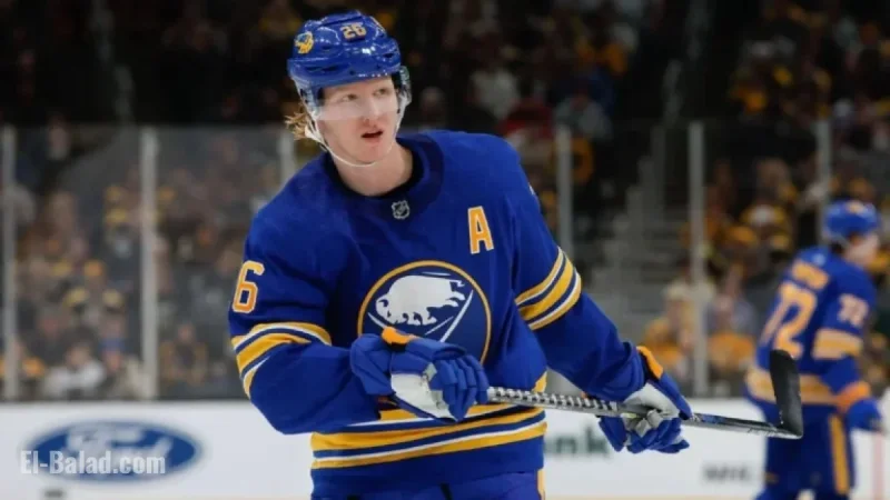 Sabres’ Dahlin Departs to Support Fiancée