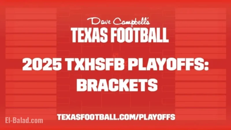 2025 Texas High School Football Playoff Brackets Released