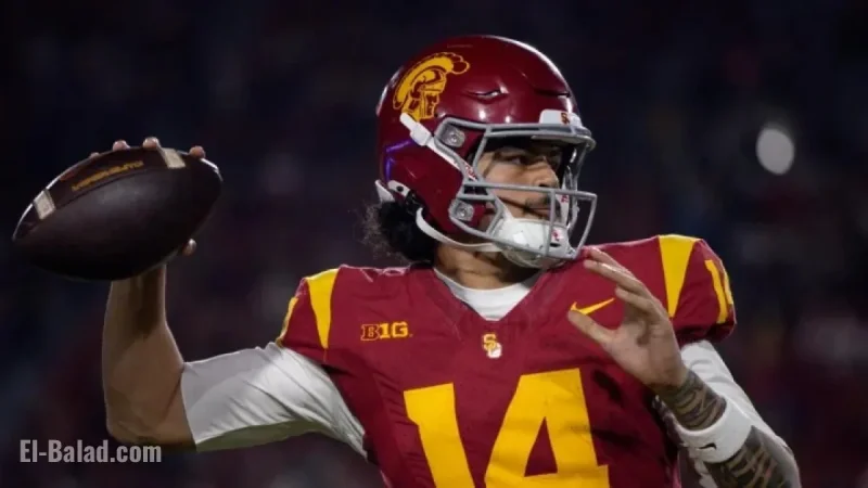 Jayden Maiava’s Big Hit Propels No. 19 USC Over Northwestern