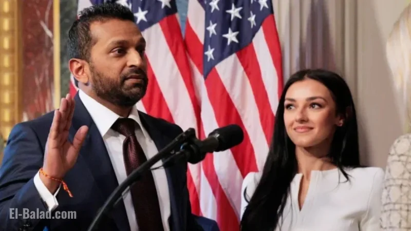 Kash Patel’s Girlfriend Sues for Defamation Over Israeli Spy Claims