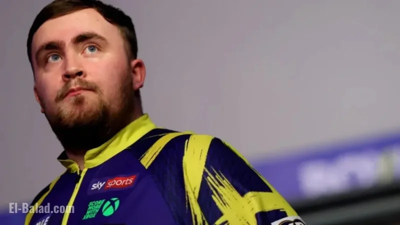 Luke Littler, World No 2, Admits to Nervousness from Motorway Photographer Pursuit