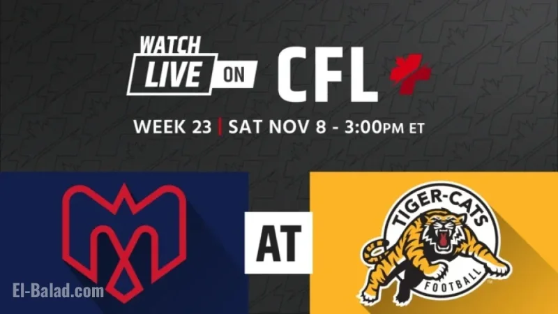 Montreal Alouettes Face Hamilton Tiger-Cats in Eastern Final Showdown