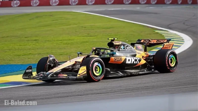 Norris Aims to Outperform Rivals in Sao Paulo Showdown